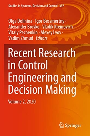 Dolinina, Olga / Igor Bessmertny et al (Hrsg.). Recent Research in Control Engineering and Decision Making - Volume 2, 2020. Springer International Publishing, 2021.