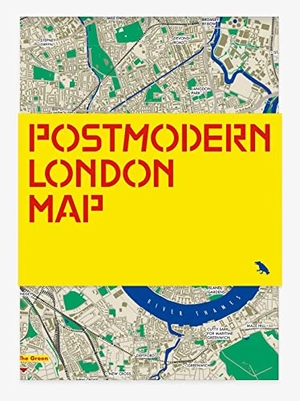 Hopkins, Owen. Postmodern London Map - Guide to postmodernist architecture in London. Blue Crow Media, 2021.