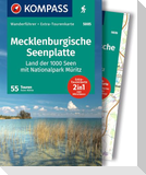 KOMPASS Wanderführer Mecklenburgische Seenplatte, Land der 1000 Seen mit Nationalpark Müritz, 55 Touren mit Extra-Tourenkarte