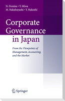 Corporate Governance in Japan