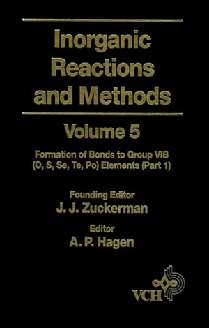 Zuckerman / Hagen. Inorganic Reactions   Methods V 5. John Wiley & Sons, 1991.