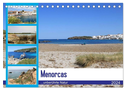 Menorcas unberührte Natur (Tischkalender 2024 DIN A5 quer), CALVENDO Monatskalender