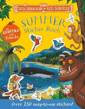 Donaldson, Julia. The Gruffalo and Friends - Summer Sticker Book : Over 250 easy-to-use stickers!. Macmillan Publishers Int Ltd - MDL, 2026.