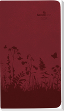 Taschenkalender Nature Line Flower 2025 - Taschen-Kalender 9x15,6 cm - 1 Woche 2 Seiten - 128 Seiten - Umwelt-Kalender - mit Hardcover - Alpha Edition