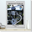 Motorrad Oldtimer - Motoransichten (Premium, hochwertiger DIN A2 Wandkalender 2022, Kunstdruck in Hochglanz)