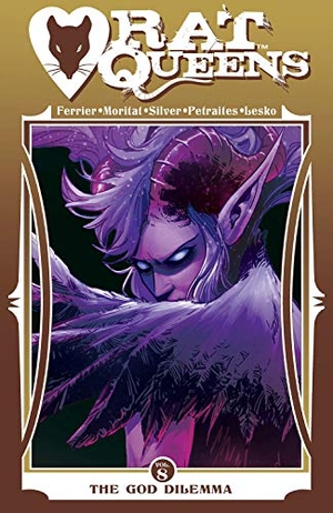 Ferrier, Ryan. Rat Queens Volume 8: The God Dilemma. Image Comics, 2021.