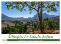 Äthiopische Landschaften (Wandkalender 2024 DIN A2 quer), CALVENDO Monatskalender