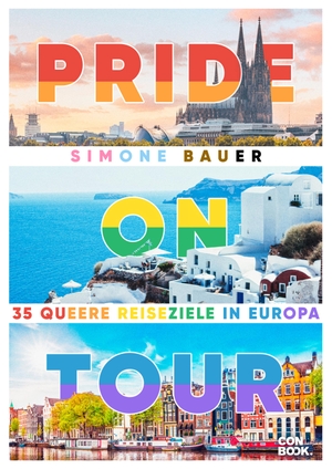 Bauer, Simone. Pride On Tour - 35 queere Reiseziele in Europa. Conbook Medien GmbH, 2024.