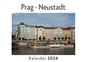 Prag - Neustadt (Wandkalender 2024, Kalender DIN A4 quer, Monatskalender im Querformat mit Kalendarium, Das perfekte Geschenk)