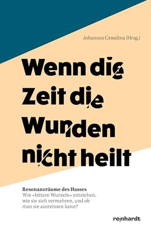 Czwalina, Johannes (Hrsg.). Wenn die Zeit die Wunden nicht heilt - Resonanzräume des Hasses - Wie 'bittere Wurzeln' entstehen, wie sie sich vermehren, und ob man sie ausreissen kann?. Reinhardt Friedrich Verla, 2024.
