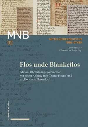 Bastert, Bernd / Elisabeth de Bruijn (Hrsg.). Flos unde Blankeflos - Edition, Übersetzung, Kommentar. Mit einem Anhang zum 'Trierer Floyris' und zu 'Flors inde Blanzeflors'. Schwabe Verlag GmbH, 2024.