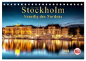 Stockholm - Venedig des Nordens (Tischkalender 2024 DIN A5 quer), CALVENDO Monatskalender