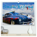 Snowkiting (hochwertiger Premium Wandkalender 2024 DIN A2 quer), Kunstdruck in Hochglanz
