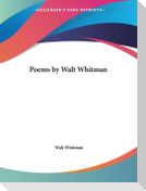Poems by Walt Whitman