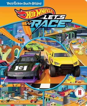 Phoenix International Publications Germany GmbH (Hrsg.). Hot Wheels Let's Race - Verrückte Such-Bilder - Wimmelbuch - Pappbilderbuch mit wattiertem Umschlag. Phoenix Int Publications, 2026.