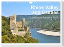 Rhine Valley and Castles (Wall Calendar 2025 DIN A4 landscape), CALVENDO 12 Month Wall Calendar