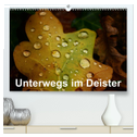 Unterwegs im Deister (hochwertiger Premium Wandkalender 2024 DIN A2 quer), Kunstdruck in Hochglanz