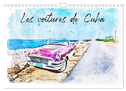 Les voitures de Cuba (Calendrier mural 2024 DIN A4 vertical), CALVENDO calendrier mensuel