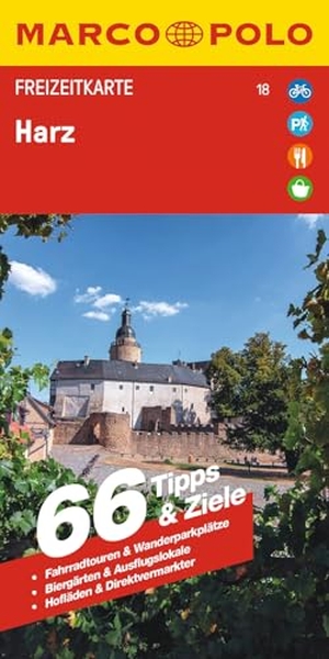MARCO POLO Freizeitkarte 18 Harz 1:100.000. Mairdumont, 2026.