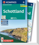 KOMPASS Wanderführer Schottland, 63 Touren mit Extra-Tourenkarte