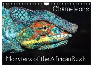 Hellier, Chris. Chameleons Monsters of the African Bush (Wall Calendar 2024 DIN A4 landscape), CALVENDO 12 Month Wall Calendar - Striking Chameleon Portraits. Calvendo, 2023.