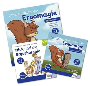 Barnhöfer, Tina / Knodt, Sybille et al. Set Nick und Jona - Ergotherapie kingerecht erklärt. Schulz-Kirchner Verlag Gm, 2026.