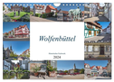 Wolfenbüttel - Historisches Fachwerk (Wandkalender 2024 DIN A4 quer), CALVENDO Monatskalender