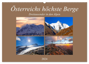 Österreichs höchste Berge (Wandkalender 2024 DIN A2 quer), CALVENDO Monatskalender