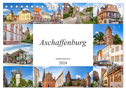 Aschaffenburg Impressionen (Tischkalender 2024 DIN A5 quer), CALVENDO Monatskalender