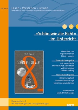 Hollerweger, Elisabeth. »Schön wie die Acht« im Unterricht - Materialien zum Jugendroman Nikola Huppertz (Klassenstufe 6-8, mit Kopiervorlagen). Beltz Verlagsgruppe, 2024.