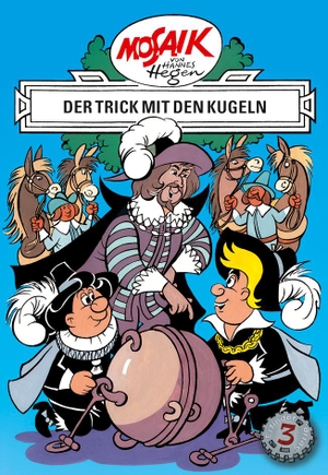 Hegen, Hannes (Hrsg.). Die Digedags. Erfinder-Serie 03. Der Trick mit den Kugeln. Tessloff Verlag, 2010.
