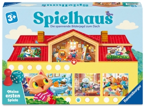 Obrist, Jörg. Spielhaus - Kinderspiel ab 3 Jahre - Die spannende Bilderjagd zum Dach. Ravensburger Spieleverlag, 2026.