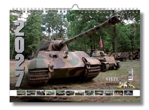 VDM Heinz Nickel. STEELMASTER 2027 - Panzer- und Militärfahrzeuge - A3-Wandkalender - Original VDM Heinz Nickel-Kalender [Kalender]. Flechsig Verlag, 2026.