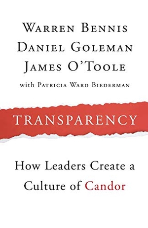 Bennis / Biederman et al. Transparency P. John Wiley & Sons, 2008.