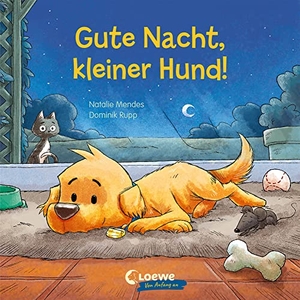 Mendes, Natalie. Gute Nacht, kleiner Hund! - Beruhigendes Pappbilderbuch zum Einschlafen ab 2 Jahren. Loewe Verlag GmbH, 2023.