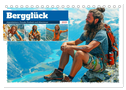 Bergglück. Alpinklettern. Freude, Freiheit und Abenteuer (Tischkalender 2025 DIN A5 quer), CALVENDO Monatskalender