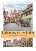 Rothenburg ob der Tauber (Wandkalender 2024 DIN A4 hoch), CALVENDO Monatskalender