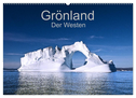 Grönland - Der Westen (Wandkalender 2025 DIN A2 quer), CALVENDO Monatskalender