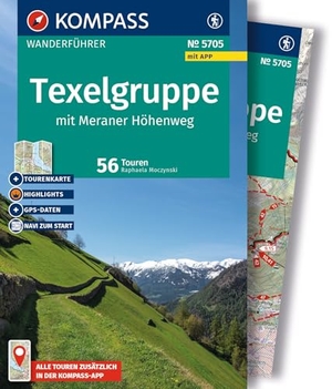 Moczynski, Raphaela. KOMPASS Wanderführer Texelgruppe mit Meraner Höhenweg, 56 Touren mit Extra-Tourenkarte - mit Touren und GPS-Daten in der KOMPASS-App. Kompass Karten GmbH, 2026.
