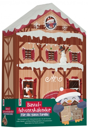 Pypke, Susanne. Bastel-Adventskalender für die ganze Familie - Dein kreativer DIY-Adventskalender mit 24 Türchen voller Bastel- und Beschäftigungsideen - Material für 24 Projekten. Mit Anleitungsbuch und Vorlagen. frechverlag GmbH, 2026.