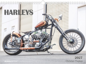 Neumann Verlage GmbH & Co KG (Hrsg.). Harleys 2027 - Wandkalender 42x29,7 cm mit 12 Harley-Motiven, 4-sprachigem Kalendarium und Spiralbindung. Neumann Verlage GmbH & Co, 2026.