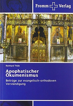 Thöle, Reinhard. Apophatischer Ökumenismus - Beiträge zur evangelisch-orthodoxen Verständigung. Fromm Verlag, 2017.