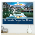 Schönste Berge der Alpen (hochwertiger Premium Wandkalender 2024 DIN A2 quer), Kunstdruck in Hochglanz