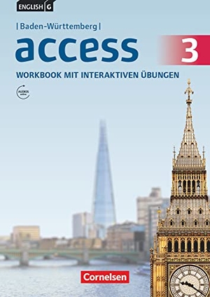 Seidl, Jennifer / Eleanor Toal. English G Access Band 3: 7. Schuljahr - Workbook mit interaktiven Übungen auf scook.de. Baden-Württemberg - Mit Audios online. Cornelsen Verlag GmbH, 2016.