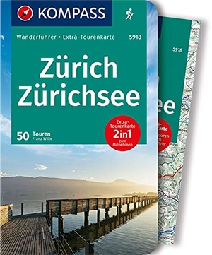 Wille, Franz. KOMPASS Wanderführer Zürich, Zürichsee, 50 Touren - mit Extra-Tourenkarte, GPX-Daten zum Download. Kompass Karten GmbH, 2020.