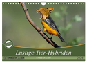Lustige Tier-Hybriden (Wandkalender 2024 DIN A4 quer), CALVENDO Monatskalender