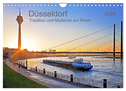 Düsseldorf - Tradition und Moderne am Rhein (Wandkalender 2024 DIN A4 quer), CALVENDO Monatskalender