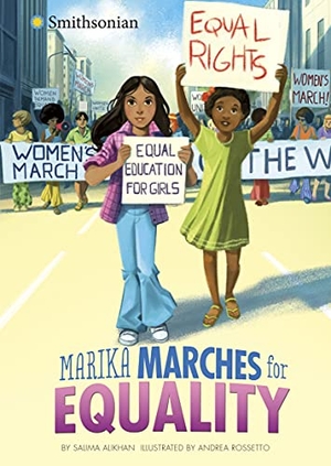 Alikhan, Salima. Marika Marches for Equality. Capstone, 2022.