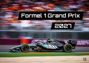 GP-Fever. de (Hrsg.). Formel 1 - Grand Prix - 2027 - F1 Kalender DIN A2 - Der Wandkalender für alle Fans der Königsklasse auf vier Rädern für das Jahr 2027 im extragroßen Format DIN A2 (ca. 60 x 42 cm)!. GP-Fever.de, 2026.