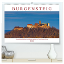 Werra Burgen Steig (hochwertiger Premium Wandkalender 2024 DIN A2 quer), Kunstdruck in Hochglanz